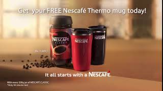 NESCAFÉ THERMO mug #MorningsOnTheGo