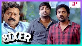 Sixer Tamil Movie Scenes | Radha Ravi agrees for Vaibhav and Pallak's marriage | Sathish