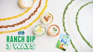 Ranch Dip: Three Ways