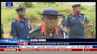 NSCDC Raids Illegal Mining Site, Arrests Two Suspects In Kwara