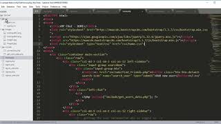 Php Chat Application Tutorial 07 - Working On Home Page - Php Projects