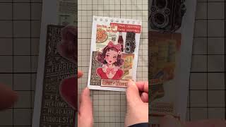 collage | mini journal with me | バインダーコラージュ025