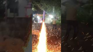 Cracker fire 🔥 show on Diwali in pune #crackers #diwali #pune