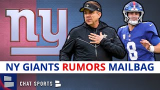 NY Giants Rumors Mailbag: Trade A 1st Round Pick For Sean Payton? Trade Down In 2022 NFL Draft?