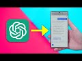 So bekommst du ChatGPT auf dein ANDROID SMARTPHONE (Tutorial)