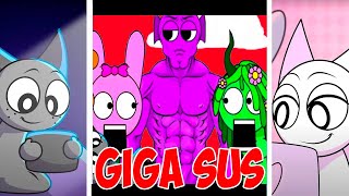 Incredibox Sprunki Sinner Edition But With NEW SIGMA SUS MOD! Gray \u0026 Wenda reacts to TikToks, Memes