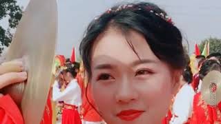 广东潮汕民俗活动女孩个个比网红漂亮，中国传统文化原来没有消失