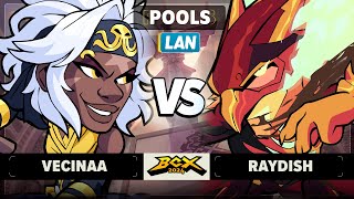 Raydish vs Vecinaa - Pools - Brawlhalla World Championship 2024 - LAN 1v1