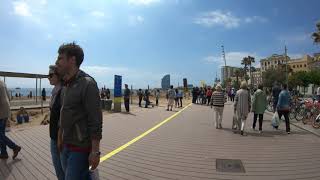 Barceloneta Beach Walk / 漫步巴塞罗那海滩