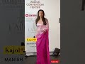 Kajol stunning in pink saree #trending #viral #shortvideo #shorts #short #youtubeshorts #youtube