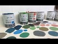 Colour mixing with Annie Sloan chalk paint￼