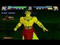 tas dbz bt3 broly vs. goku end enhanced red potara request match combo video