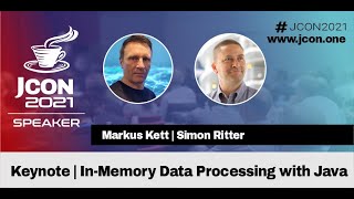 JCON 2021 Keynote In Memory Data Processing with Java