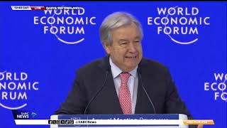 WEF 2025 | UNSG António Guterres addresses the gathering