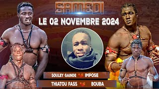 🛑Direct - Arène Nationale : Combats Souley Gaïndé vs Imposé / Thiatou Fass vs Bouba...