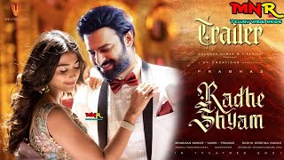 Prabhas New Movie Radhe Shyam radhe shyam Telugu  teaser  Radhe shyam new Movie Trailer Mnrtelugu