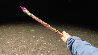 SUPER ROMAN CANDLE 0.8 INCH TEST!