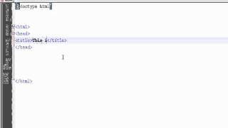 XHTML CSS TUTORIAL 1 - YOUR FIRST WEBSITE!