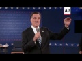 President Obama and Governor Mitt Romney square off in their second televised Presidential debate