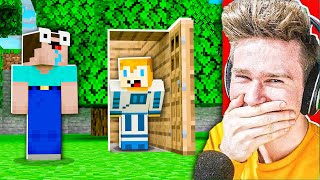 NIEWIDZIALNY DOMEK TROLL na WIDZU XD | Minecraft Extreme