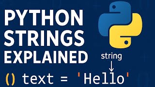 Python Strings Explained in 5 Minutes | Beginner Friendly Tutorial 🧑🏻💻🔥