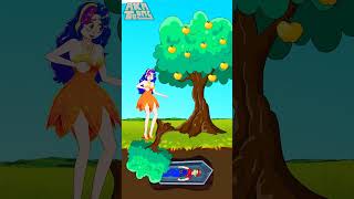 Bad Princess & Peach - A touching story🍀 Lesson For Selfish People❓💚 #shorts #tiktok #Story #viral