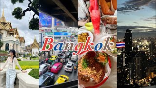 ✈️ 대학생들의 갓성비 태국 방콕 여행 Vlog 🇹🇭 l 방콕에서 새똥 맞은 썰 푼다 l 3박5일 l 룸피니공원✧루프탑바✧맛집✧땡모반✧쇼핑센터