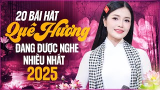 20 Bài Hát Quê Hương, Đất Nước Đang Được Nghe Nhiều Nhất 2025 - Trang Thanh | Giọng Ca Ngọt Lịm Tim