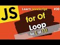 JavaScript For Of Loop | Learn JavaScript