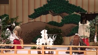 【 Japan】 貴布祢神社神楽『岩戸開き』（貴布祢神社神楽保存会）ー　Kibune shrine Kagura