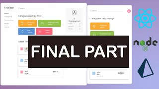 ReactJs Node Full Stack Expense Tracker App (Build & Deploy) With Postgres & Prisma (FINAL part)