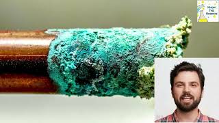 Why does copper turns green