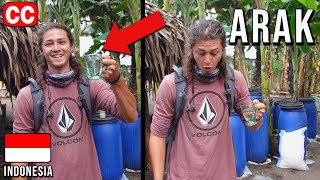 FOREIGNERS try INDONESIAN Alcohol | ARAK DISTILLERY TOUR | Flores