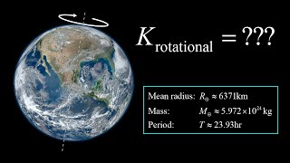 Rotational kinetic energy of the Earth - is Wikipedia wrong?