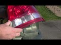 how to replace a cars rear signal light