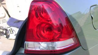 How-to replace a cars rear signal light!