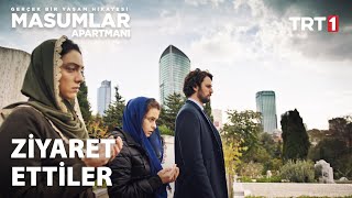 Annelerinin mezarına gittiler! - Masumlar Apartmanı Özel Sahneler