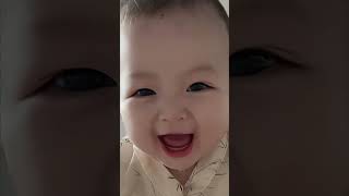 被他的笑容甜化了#萌娃#人类幼崽有多可爱  #baby