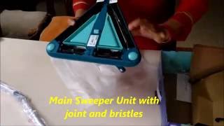 Unboxing LEIFHEIT Power Delta Professional battery operated sweeper