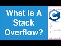 Stack Overflow Errors | C Programming Tutorial