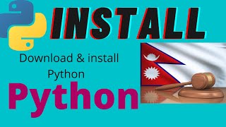 How to downloads and install Python | Python Setup | Python in Nepali | Python for Beginner |