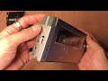 sony tcs 370 cassette corder testing before repair