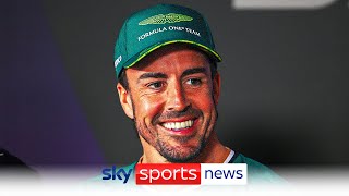 Fernando Alonso: Aston Martin driver signs contract extension to remain with tea