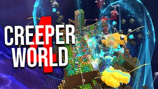 ROCKS RAIN FROM ABOVE! - CREEPER WORLD 4