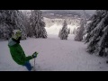 skiing freeride gopro hero 4 les savagnières