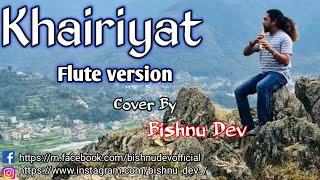 Khairiyat Pucho Flute version | khairiyat pucho Arijit singh new song | Arjit Sing | Susan, Sradda |