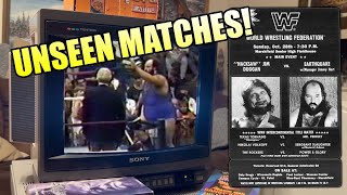 Unseen Home Video: WWF Wrestling at a Wisconsin Fieldhouse (October 28, 1990)