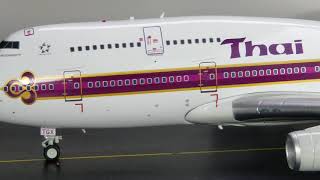 JFOX 200 Thai Airways International B747-400(Retro Livery)Review FHD(Full High Definition)