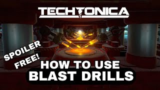 How to set up Blast Drills | Techtonica Guide (full release version)