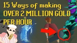 15 Ways of Making Over 2M GP/H on Old School Runescape